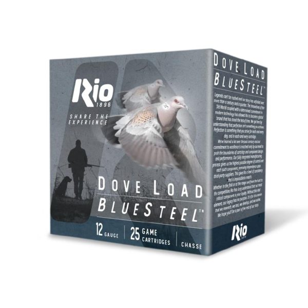 https3A2F2Fmedia.chattanoogashooting.com2Fimages2Fproduct2FRODLBS3272FRODLBS206-1_5.jpg Rio Bluesteel Dove Load Shotshells 12ga 2-3/4" 1-1/8oz 1350fps #7 25/ct