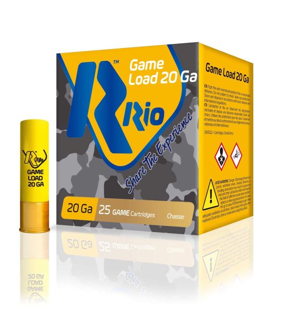 https3A2F2Fmedia.chattanoogashooting.com2Fimages2Fproduct2FRORC20752FRORC2075_1.jpg Rio Field Shotshells 20 ga 2 3/4" 2 3/4 dr 1 oz #7.5 1250 fps 25/ct