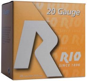 https3A2F2Fmedia.chattanoogashooting.com2Fimages2Fproduct2FRORC2082FRORC208.jpg Rio Field Shotshells 20 ga 2 3/4" 2 3/4 dr 1 oz #8 1250 fps 25/ct