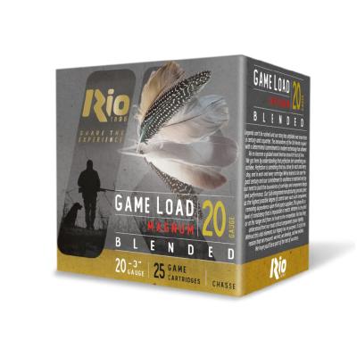 https3A2F2Fmedia.chattanoogashooting.com2Fimages2Fproduct2FRORC20MGN7592FRORC20MGN7591.jpg Rio Game Blended HV Lead Load Shotshells 20ga 3" 1-1/4oz 1300 fps #7.5&9 25/ct