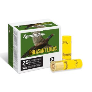 https3A2F2Fmedia.chattanoogashooting.com2Fimages2Fproduct2FRT200582FRT20058_1.jpg Remington Pheasant Loads Shotshells 20 ga 2-3/4 in 1 oz #4 1220 fps 25/ct