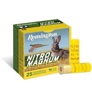 https3A2F2Fmedia.chattanoogashooting.com2Fimages2Fproduct2FRT206722FRT20672_1.jpg Remingto Nitro Magnum Shotshells 20 ga 3 in 1-1/4 oz #4 1185 fps 25/ct