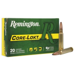 https3A2F2Fmedia.chattanoogashooting.com2Fimages2Fproduct2FRT221912FRT22191-1.jpg Remington Core-Lokt Rifle Ammunition .338 Win Mag 250 gr PSP 2660 fps 20/ct