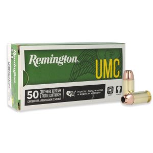 https3A2F2Fmedia.chattanoogashooting.com2Fimages2Fproduct2FRT236962FRT23696-1.jpg Remington UMC Handgun Ammunition .45 ACP 230 gr JHP 835 fps 50/ct
