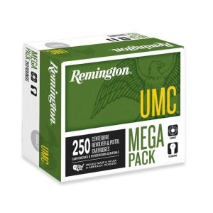 https3A2F2Fmedia.chattanoogashooting.com2Fimages2Fproduct2FRT237792FRT23779-1.jpg Remington UMC Handgun Ammunition .40 S&W 180 gr. FMJ 990 fps 250/ct