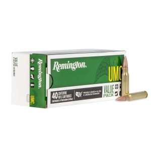 https3A2F2Fmedia.chattanoogashooting.com2Fimages2Fproduct2FRT239712FRT23971-1.jpg Remington UMC Rifle Ammunition .308 Win 150 gr FMJ 2820 fps 40/ct