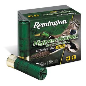 https3A2F2Fmedia.chattanoogashooting.com2Fimages2Fproduct2FRT267992FRT26799-1.jpg Remington HyperSonic Steel Shotshells 12 ga 3-1/2 in 1-3/8 oz #4 1700 fps 25/ct