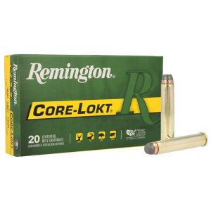 https3A2F2Fmedia.chattanoogashooting.com2Fimages2Fproduct2FRT294752FRT29475-1.jpg Remington Core-Lokt Rifle Ammunition .444 Marlin 240 gr SP 2350 fps 20/ct