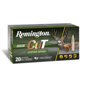 https3A2F2Fmedia.chattanoogashooting.com2Fimages2Fproduct2FRTR223452FRTR22334.jpg Remington Premier Cut Copper Tipped Rifle Ammunition 300 Win Mag 150gr PT 3960 fps 20/ct