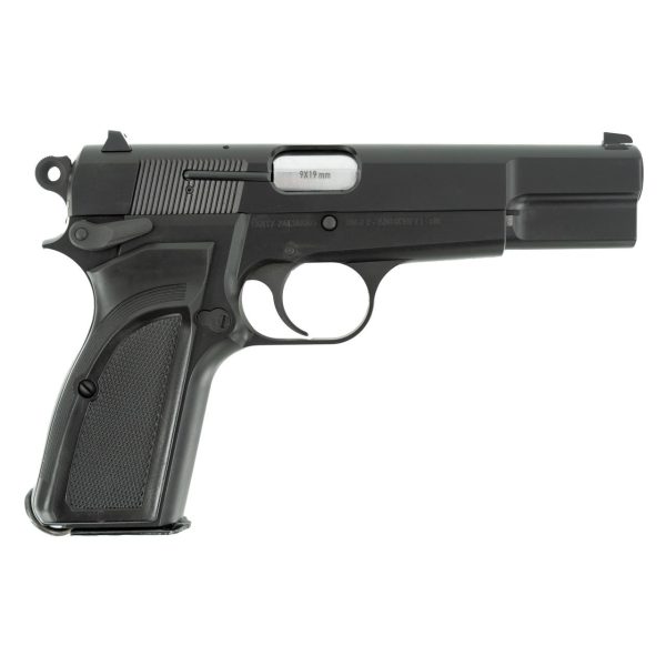 https3A2F2Fmedia.chattanoogashooting.com2Fimages2Fproduct2FSD120000002FSD12000000.jpg SDS Imports Inglis L9A1 Hi-Power Handgun 9mm Luger 15rd Magazines(2) 4.7'' Barrel Black Chromate Finish