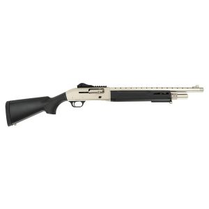 https3A2F2Fmedia.chattanoogashooting.com2Fimages2Fproduct2FSD210004232FSD21000423-1.jpg Tokarev T300M A1 Shotgun 12ga 3" Chamber 5rd Capacity 18.5" Barrel Black Stock with Nickel Finish