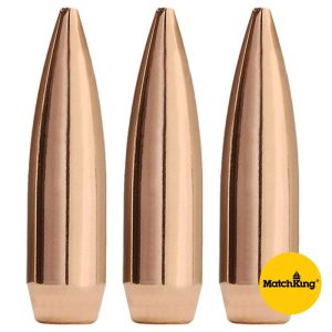 Sierra MatchKing .30 cal .308" Bullets: Precision-Crafted for Match-Winning Performance Sierra MatchKing Rifle Bullets (500/ct) .30 cal .308" 168 gr HPBT