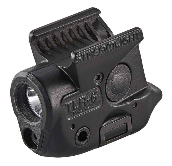 Streamlight TLR-6 Rail-Mounted Tactical Light with Integrated Red Aiming Laser - Sig Sauer P365