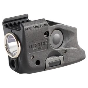 https3A2F2Fmedia.chattanoogashooting.com2Fimages2Fproduct2FSM693452FSM69355-1_1.jpg Streamlight TLR-6 HL Handgun Weapon Light for Glock 43x/48 300 Lumen Red Laser Black