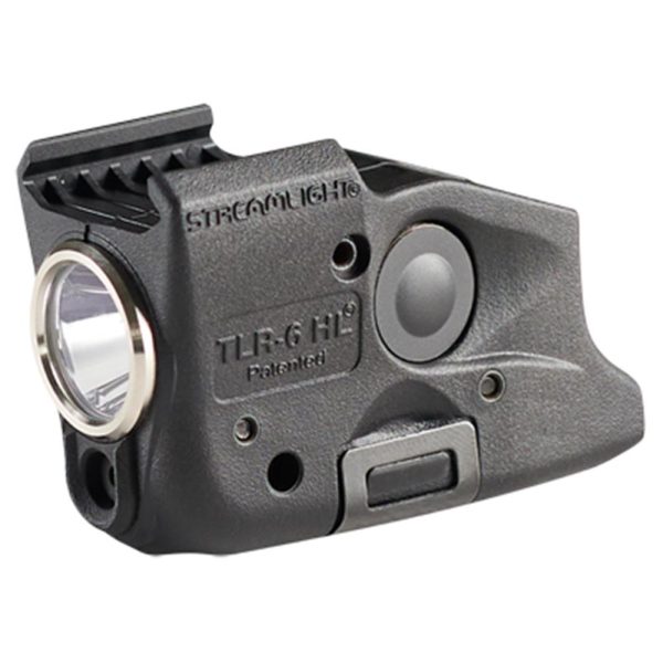 https3A2F2Fmedia.chattanoogashooting.com2Fimages2Fproduct2FSM693552FSM69355-1.jpg Streamlight TLR-6 HL Handgun Weapon Light for Glock 43x/48 300 Lumen Green Laser Black