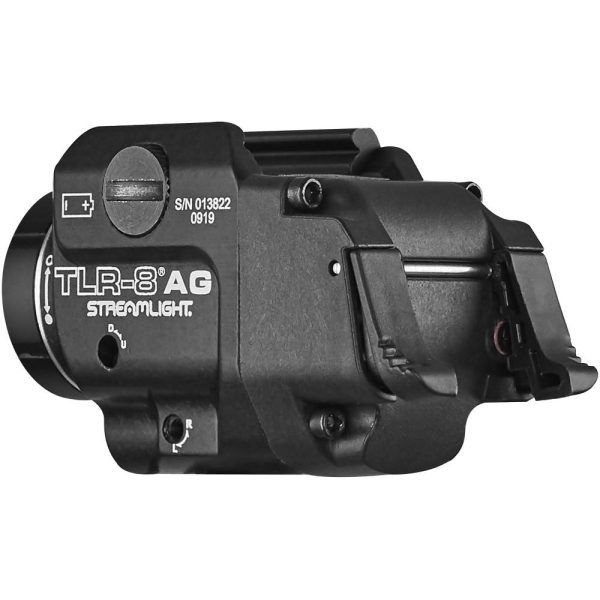 https3A2F2Fmedia.chattanoogashooting.com2Fimages2Fproduct2FSM694342FSM69434_1.jpg Streamlight TLR-8A G Gun Light with Green Laser and Rear Switch Options