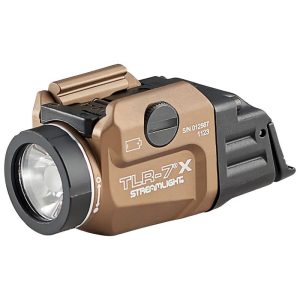 Streamlight TLR-7 X USB Weapon Light with Paddle Switches Key Kit and Battery FDE