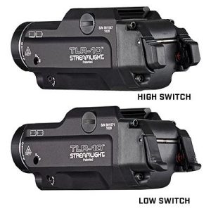 Stacked from 3 images. Method=B (R=8,S=4) Streamlight TLR-10 Gun Light with Red Laser and Rear Switch Options 1000 Lumens