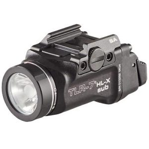 https3A2F2Fmedia.chattanoogashooting.com2Fimages2Fproduct2FSM695042FSM69504-1.jpg Streamlight TLR-7 HL- X Sub Sig Sauer P365/XL Handgun Weapon Light 1000 Lumens Black