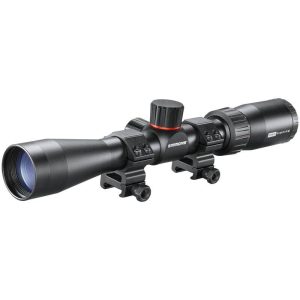 https3A2F2Fmedia.chattanoogashooting.com2Fimages2Fproduct2FSNSPR39322FSNSPR3932-3.jpg Simmons Pro Target Rimfire Rifle Scope 3-9x32mm 1" SFP .22 Dropzone with Weaver Style Rings