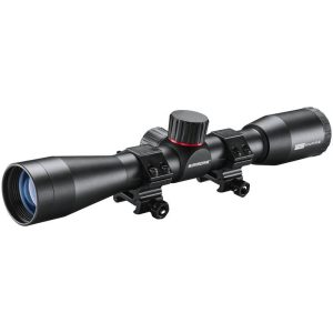 https3A2F2Fmedia.chattanoogashooting.com2Fimages2Fproduct2FSNSPR4322FSNSPR432-2-3.jpg Simmons Pro Target Rimfire Rifle Scope 4x32mm 1" SFP Truplex Weaver Rings