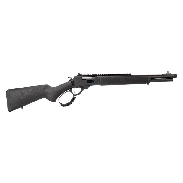 Rossi R95 Trapper Triple Black Lever Action Rifle 45 Colt 8rd Capacity 16.5" Threaded Barrel Black Wood Stock