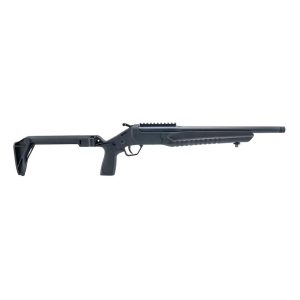 https3A2F2Fmedia.chattanoogashooting.com2Fimages2Fproduct2FTELWC0556BKFS2FTELWC300BBKFS1.jpg Rossi LWC Single Shot Rifle 5.56mm 16.5" Barrel Black Finish Folding Stock