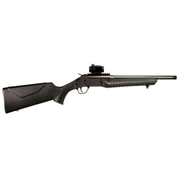 https3A2F2Fmedia.chattanoogashooting.com2Fimages2Fproduct2FTELWC0556BKRD2FTELWC0556BKRD-1.jpg Rossi LWC Rifle 5.56mm Single Shot 16.5" Barrel Black with Red Dot
