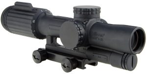 https3A2F2Fmedia.chattanoogashooting.com2Fimages2Fproduct2FTR16000052FTR1600005.jpg Trijicon VCOG Sight - 1-6x24mm Red Horseshoe Reticle .308/175gr TA51 Mount