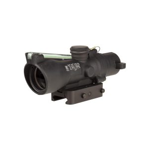 https3A2F2Fmedia.chattanoogashooting.com2Fimages2Fproduct2FTR4003532FTR400353.jpg Trijicon Compact ACOG 3x24 Rifle Scope Low Height Green Crosshair .223/55gr. Illuminated Black