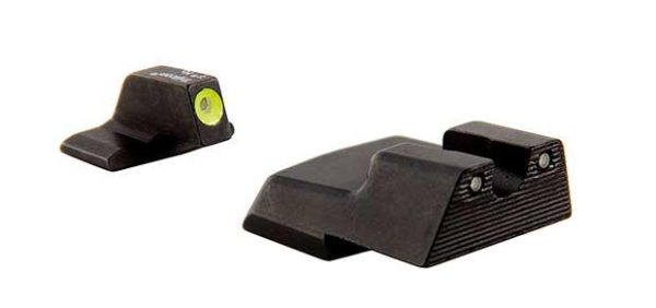 https3A2F2Fmedia.chattanoogashooting.com2Fimages2Fproduct2FTRGL613C6008452FTRGL613C600845.jpg Trijicon HD XR Night Sight Set - Yellow Front Outline for Glock Models 42 & 43