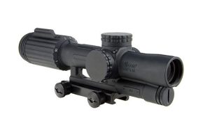 https3A2F2Fmedia.chattanoogashooting.com2Fimages2Fproduct2FTRVC16D16000382FTRVC16D1600038.jpg Trijicon VCOG Rifle Scope - 1-6x24mm Green Segment Circle/Crosshair MIL Govt Reticle w/ThumbScrew Mt
