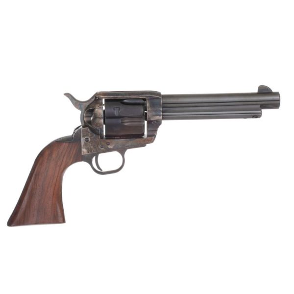 https3A2F2Fmedia.chattanoogashooting.com2Fimages2Fproduct2FTURC12001152FTURC1200115-1.jpg Taylors & Company 1873 SA Army Grip Handgun .45 Colt 6rd Capacity 5.5" Barrel Black with Walnut Grip