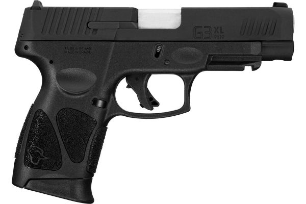 https3A2F2Fmedia.chattanoogashooting.com2Fimages2Fproduct2FTX1G3XLSR90412FTX1G3XLSR9041.jpg Taurus G3XL Handgun 9mm Luger 12rd Magazines(2) 4" Barrel Tenifer Matte Black Finish Steel Sights