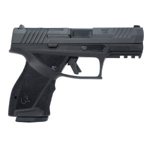 https3A2F2Fmedia.chattanoogashooting.com2Fimages2Fproduct2FTX1TX9C441102FCOMPACT1.jpg Taurus TX9 Compact Handgun 9mm Luger 10rd Magazines(2) 4" Barrel Black Slide/Grip