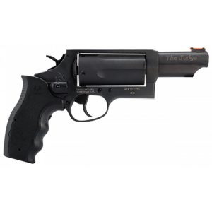 https3A2F2Fmedia.chattanoogashooting.com2Fimages2Fproduct2FTX2441031TVL2FTX2441031TVL1.jpg Taurus Judge Handgun 45 Colt/410 ga.(2-1/2") 5rd Capacity 3" Barrel Black Oxide Finish Viridian Laser
