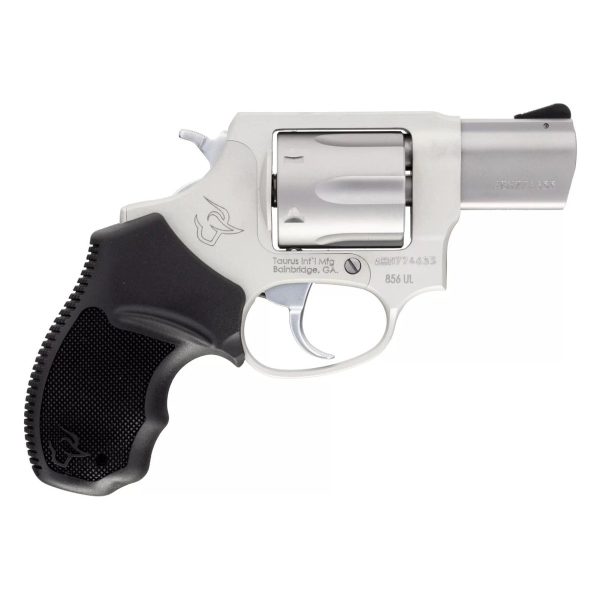 https3A2F2Fmedia.chattanoogashooting.com2Fimages2Fproduct2FTX285629UL2F2-85629UL_1.jpg Taurus 856 Ultra Lite Handgun 38 Spl+P 6rd Capacity 2" Barrel Matte Natural Anodized