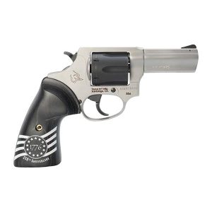 https3A2F2Fmedia.chattanoogashooting.com2Fimages2Fproduct2FTX285635US32F2-85635-US3.jpg Taurus 856 Handgun .38 Spl 6rds 3" Barrel Stainless Steel Frame/Black Cylinder 1776 Custom Grips