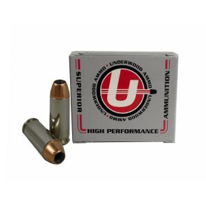 https3A2F2Fmedia.chattanoogashooting.com2Fimages2Fproduct2FUB2312FUB231.jpg Underwood Ammo Sporting Hollow Point Handgun Ammunition 10mm Auto 135gr JHP 1600 fps 20/ct