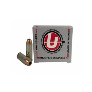 https3A2F2Fmedia.chattanoogashooting.com2Fimages2Fproduct2FUB2432FUB243.jpg Underwood Ammo XTP Jacketed Hollow Point Handgun Ammunition 10mm Auto 180gr JHP 1300 fps 20/ct