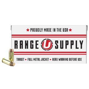https3A2F2Fmedia.chattanoogashooting.com2Fimages2Fproduct2FUB2972FUB297.jpg Underwood Range Supply Handgun Ammunition 10mm Auto 180 Grain FMJ 1250 fps 50/ct