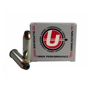 https3A2F2Fmedia.chattanoogashooting.com2Fimages2Fproduct2FUB3292FUB329.jpg Underwood Ammo Handgun Ammunition 44 Rem Mag 200gr JHP 1650 fps 20/ct