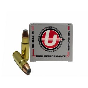 https3A2F2Fmedia.chattanoogashooting.com2Fimages2Fproduct2FUB4102FUB410-1.jpg Underwood Ammo Hunting Rifle Ammunition .458 SOCOM 300 gr JHP 1900 fps 20/ct
