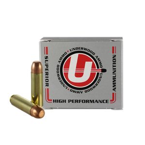 https3A2F2Fmedia.chattanoogashooting.com2Fimages2Fproduct2FUB5572FUB557.jpg Underwood Ammo Rifle Ammunition 50 Beowulf 350gr FMJ 1775 fps 20/ct