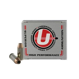 https3A2F2Fmedia.chattanoogashooting.com2Fimages2Fproduct2FUB6272FUB627.jpg Underwood Hunting & Self Defense Handgun Ammunition .460 Rowland 185gr JHP 20/ct