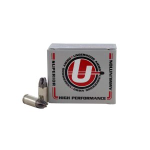 https3A2F2Fmedia.chattanoogashooting.com2Fimages2Fproduct2FUB6792FUB6791.jpg Underwood Xtreme Defender Platinum Handgun Ammunition .380 ACP(+P) 68gr Solid 1400 fps 20/ct