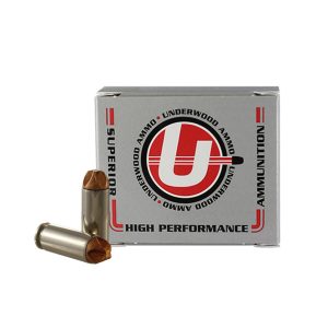 https3A2F2Fmedia.chattanoogashooting.com2Fimages2Fproduct2FUB8102FUB810.jpg Underwood Xtreme Defender Hunting & Self Defense Handgun Ammunition 10mm Auto 115gr Solid 1700 fps 20/ct