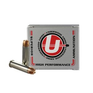 https3A2F2Fmedia.chattanoogashooting.com2Fimages2Fproduct2FUB8362FUB8361.jpg Underwood Xtreme Penetrator Handgun Ammunition .357 Mag 140gr Solid 1550 fps 20/ct