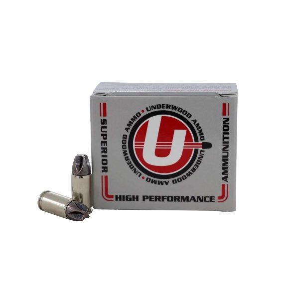 https3A2F2Fmedia.chattanoogashooting.com2Fimages2Fproduct2FUB8752F4339c096-93df-4563-8ab3-ab5535f1bd2d.jpg Underwood Ammo Xtreme Defender Handgun Ammunition 9mm Luger 90 gr Solid 1400 fps 20/ct