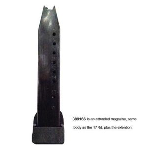 https3A2F2Fmedia.chattanoogashooting.com2Fimages2Fproduct2FUK531152FUK53115.jpg Beretta Factory PX4 Extended Magazine 9mm Black Steel 20/rd